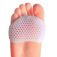 Povihome 8 Pack Metatarsal Pads for Women, Ball of Foot Cushions, Silicone Forefoot Pads Great for Mortons Neuroma, Diabetic Feet, Relief Forefoot Pain, Non-Slip Wear-Resisting