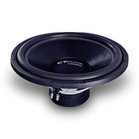 CT SOUNDS 18 Inch Car Subwoofer - Dual 4 Ohm Impedance, 3" Voice Coil, 1200W Peak Power, Rubber Surround for Car Stereo Sound System - Tropo 18 D4