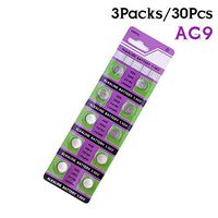 30Pcs 1.55V Battery AG9 LR936 394 SR936SW 194 V394 Alkaline Button Coin Cell