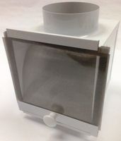 Atmosphere 9800416 ALT4 Secondary Lint Trap for Use with Dryer Booster Fans, 4"