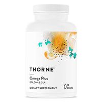 Thorne Research - Omega Plus - An Essential Fatty Acid Supplement with Omega-3 and Omega-6 - EPA, DHA, and GLA - 90 Gelcaps