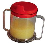 Kinsman Two Handle Mug w/Red Lid