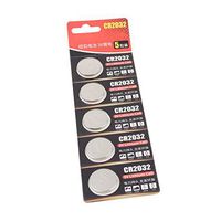 5 Pcs 3V Lithium Coin Cells Button Battery Board ECR2032 CR2032 5004LC KCR2032