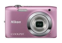 Nikon Coolpix S2600 14MP Digital Camera with 5x Optical Zoom (Pink)
