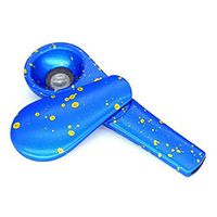 Spotted Aurora Whale Pipe Collector for With Gift Box (Blue)