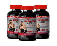 muscle builder testosterone - male stamina supplements - BODYBUILDING PILLS FOR MEN - PREMIUM HERBAL SUPPLEMENTS - tongkat ali natural herbal - dehydroepiandrosterone dhea supplement - 3 Bottles 180 C