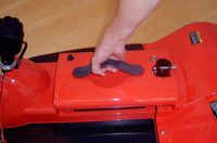 Replacement Battery Cover/Shroud for Zip'r 3 and Zip'r 4 Mobility Scooters - Molded Plastic - Cover ONLY - (Red)