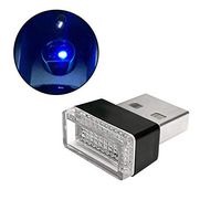 Martinimble Flexible Mini USB LED Light Colorful Lamp Atmospheres Bright Light Car Styling