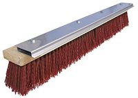 TOUGH GUY Maroon Plastic Magnetic Blade Push Broom