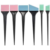 Hair Dye Color Brush Set, Hair Color Brush Kit Perfect Tools for Hair Tint Dying Coloring Applicator, 6Piece Set