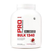 GNC Pro Performance Bulk 1340 - Strawberries and Cream, 9 Servings, Supports Muscle Energy, Recovery and Growth