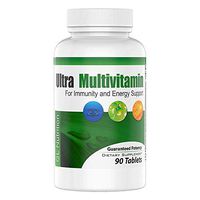 Ultra Multivitamin by GL Nutrition | Complete Daily Multivitamin Formula for Men & Women 50 | 67 All-Natural Ingredients to Boost Immunity, Increase Energy, Support Healthy Body Function | 90 Tablets
