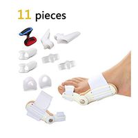 Bunion Corrector & Bunion Relief Kit - Cure Pain in Big Toe Joint, Toe Separators Spacers Straighteners Splint Aid Surgery Treatment.