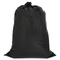 Genuine Joe GJO02311 Heavy Duty Contractor/Kitchen Trash Bag, 42 Gallon Capacity, 48" Length x 33" Width x 2.50 mil Thickness, Black (Box of 20)