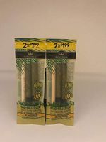 KING PALM Natural Pre Wrap Mini Size Pouch (2 Pack, 4 Wraps)