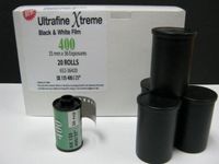 Ultrafine Xtreme Black & White 35mm Film ISO 400 36 exp 20 roll Pack