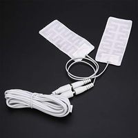 Electric Heating Pads - 2 In 1 3.7v Usb Gloves Heated Pad 5 9cm Carbon Fiber Cloth Electric Heating Pads Heater Winter - Thermal Electric Neck Pads Creek Small Dogs Heating Jacket Cramps Pain B