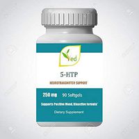 5-Hydroxy Tryptophan 250 mg, Softgels 90 Count, Double Strength 3 Month Supply of High Strength