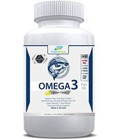 Omega 3 Fish Oil 1200 by Pure Particle is The Most Premium, a Natural Ultra-Pure Supplement for Women and Men