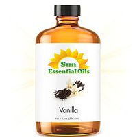 Vanilla Essential Oil (Huge 8oz Bottle) Bulk Vanilla Oil - 8 Ounce