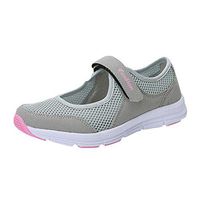 Hot Big Women Sneakers, Neartime Fashion Summer/Autumn Mesh Sandals Anti Slip Fitness Running Sports Shoes (US:6.5, Gray)