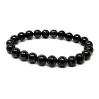 Karelia Creations 5G EMF Protection: Kids Black Shungite Bracelet (Child/Extra Small Adult, 6mm Bead)