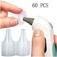 60 Pack Ear Thermometer Covers -Disposable Probe Covers Refill Caps Lens Filters for All Braun ThermoScan Digital Thermometers Replacement Covers