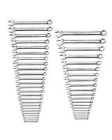 GEARWRENCH 44 Pc. 12 Point Long Pattern Combination SAE/Metric Wrench Set - 81919
