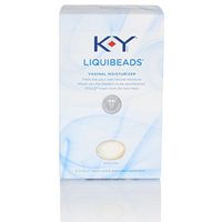 K-Y Liquibeads Feminine Vaginal Moisturizer Liquid Beads, Ovule Inserts, 6 Count by K-Y
