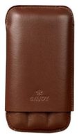 Savoy Immensa Cigar Case By Ashton (Brown)