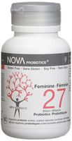 Nova Probiotics Feminine 27 Billion 60 Vcaps