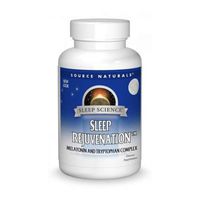 Sleep Science Sleep Rejuvenation Source Naturals, Inc. 60 Tabs