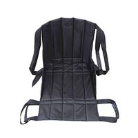 Transfer Belt, Full Body Lift Sling Seat Pad, Transport Mobility Aids Positioning Device for Elderly Disabled,Black