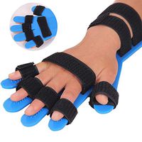 HAMUHA Finger Splint Fingerboard Finger Separator Orthotics Points Hand Wrist Training Orthosis Device Brace Flex Spasm Extension Board Splint Apoplexy Hemiplegia Right Left (Left Hand)
