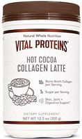 Vital Proteins Collagen Lattes - MCTs for Keto, 10g of USDA Organic Bone Broth protein, Low Sugar, (Hot Cocoa)