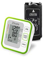 Blood Pressure Monitor Upper Arm, Fully Automatic Accurate Digital BP Monitor for Home Use with Cuff, Clear Display with Average Function, Double User with 2x120 Groups Memory