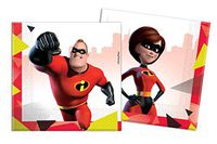 Qualatex 84633 Incredibles 2 Paper Party Napkins (20 Pack)