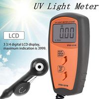 Acogedor UV Light Meter, UV340B Digital Portable Handheld UV Light Meter. UVA UVB Intensity Measure Tester