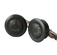Car Tweeter Speaker Silk Dome Tweeters Audio Component Tweeters Premium Speaker System 1-Inch Tweeter Kit Original Sound Playback Simple to Install