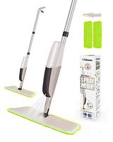 Hardwood Spray Mop for Floor Cleaning, CXhome Microfiber Mop for Tile Floors, Wet Dry Mop with Sprayer and 2 Mop Pads, 1 Refillable Bottle