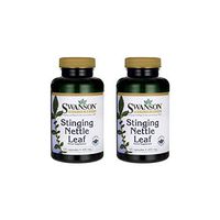 Swanson Stinging Nettle Leaf 400 mg 120 Caps 2 Pack