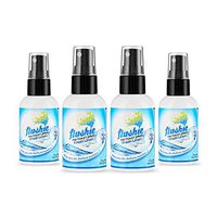 Flushie Pre-Toilet Sprays 2-Ounce Bottle, Fresh Linen Toilet Spray, Bathroom Deodorizer, Poop Spray, Before You Go Spray, Perfect for Travel 2oz (4 Pack)