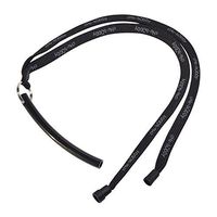 chubuddy Neck Lanyard and Strong Tube Slim 3/8" inch Diameter (Black)