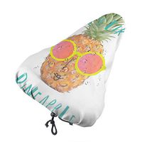 N-A Bicycle Waterproof Cushion Cover-with Elastic Drawstring, Dustproof, Sun Protection, Suitable for Most Bicycle Saddles