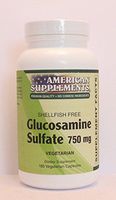 Glucosamine Sulfate 750 MG American Supplements 180 VCaps