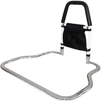 Medokare Bed Rails for Elderly - Hospital Grade Safety Bed Rail for Adults Seniors, Bed Side Handrail, Senior Adult Handrail for King Queen Twin Size Bed, Handicap Bed Assist Rail (Bed Rail w Bag)