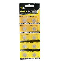 10pk Exell EB-L921 Alkaline 1.5V Watch Battery Replaces AG6 LR920 370 USA SHIP