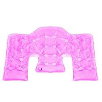 New Hot Cold Therapy Neck Gel Wrap Neck Pain Reliever Body Heat (Pink)