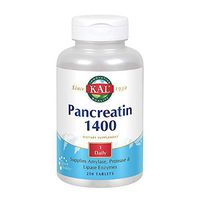 KAL 1400 Mg Pancreatin Tablets, 250 Count