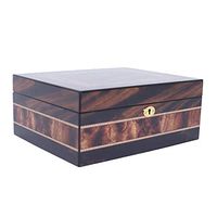 IRIVNG Cedar Wood Cigar Box Moisturizing Box Constant Humidity Humidification Piano Paint Large Capacity Cigar Box
